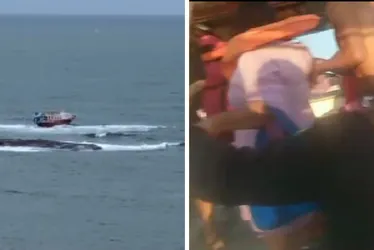 Imagem ilustrativa da imagem Escuna com 41 pessoas fica à deriva em praia de Guarapari