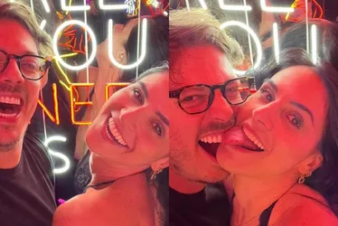 Imagem ilustrativa da imagem Fabio Porchat publica foto ao lado da nova namorada pela primeira vez