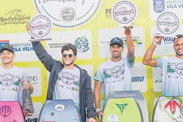 Imagem ilustrativa da imagem Festival de campeões no Circuito brasileiro de bodyboarding