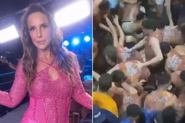 Imagem ilustrativa da imagem Foliões ficam feridos após serem pisoteados no bloco de Ivete Sangalo no Fortal