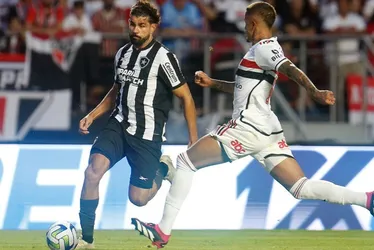 Imagem ilustrativa da imagem Fora de casa, Botafogo empata sem gols com São Paulo