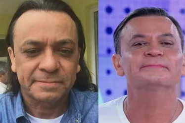 Imagem ilustrativa da imagem Frank Aguiar se compara com Brad Pitt após harmonização facial