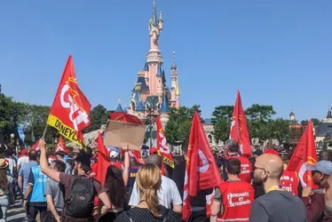 Imagem ilustrativa da imagem Funcionários da Disneyland Paris fazem greve por reajuste e tomam castelo