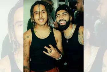 Imagem ilustrativa da imagem Gabigol aparece em show de Matuê e canta com Cone Crew em show após o Fla-Flu