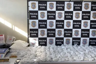 Imagem ilustrativa da imagem Grávidas são presas com cocaína, armas e munições no ES
