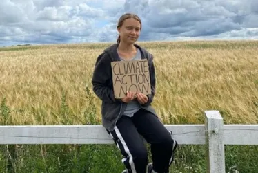 Imagem ilustrativa da imagem Greta Thunberg é condenada a multa por desobedecer ordem policial