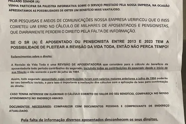 Imagem ilustrativa da imagem INSS é acusado de terrorismo financeiro contra aposentados