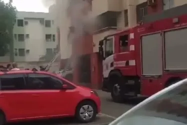 Imagem ilustrativa da imagem Incêndio em apartamento assusta moradores de condomínio em Jardim Camburi