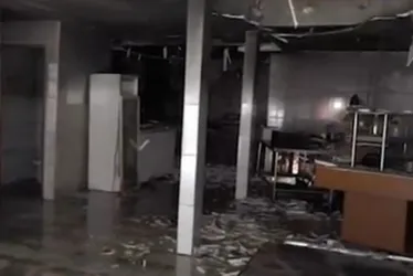 Imagem ilustrativa da imagem Incêndio em restaurante causa prejuízo de R$ 30 mil em Vitória. Veja imagens