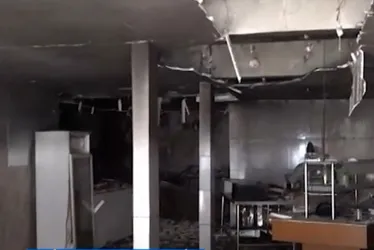 Imagem ilustrativa da imagem Incêndio em restaurante causa prejuízo de R$ 30 mil em Vitória. Veja imagens