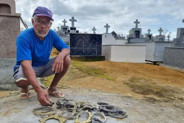 Imagem ilustrativa da imagem Invasão, roubo e vandalismo em cemitérios de Anchieta