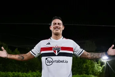 Imagem ilustrativa da imagem James Rodríguez aparece no BID e deve estrear contra o Flamengo