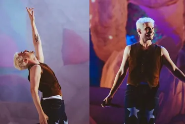 Imagem ilustrativa da imagem Jão voa e confirma a fama de popstar em show superproduzido no The Town