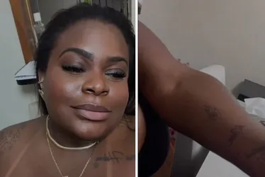 Imagem ilustrativa da imagem Jojo Todynho diz que é emocionada e mostra tatuagens que fez para namorado