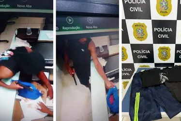 Imagem ilustrativa da imagem Jovens confessam roubo de R$ 6 mil em clínica de ortopedia no ES