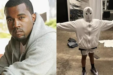Imagem ilustrativa da imagem Kanye West é criticado por vestir filha com roupas que lembram Ku Klux Klan