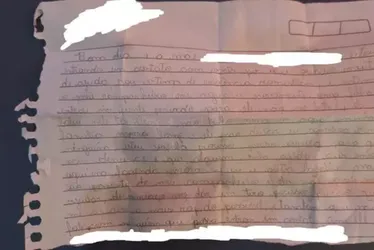 Imagem ilustrativa da imagem Mãe pede socorro em carta levada pelo filho para escola