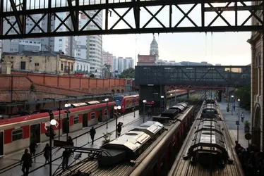 Imagem ilustrativa da imagem Maquinista mata um colega a tiros na Estação da Luz