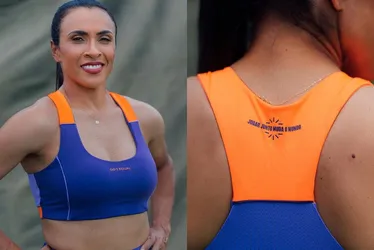 Imagem ilustrativa da imagem Marta lança linha de roupas com foco em promover igualdade no esporte