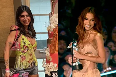 Imagem ilustrativa da imagem Mia Khalifa dá indireta ao comentar prêmio dado a Anitta: ‘foi roubada'