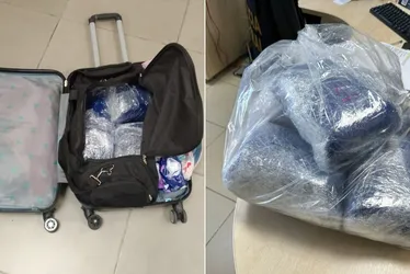 Imagem ilustrativa da imagem Mulher é presa em GO após sair do aeroporto de Vitória com drogas