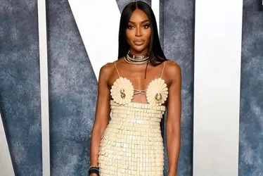 Imagem ilustrativa da imagem Naomi Campbell anuncia nascimento de seu segundo filho aos 53 anos