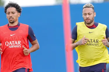 Imagem ilustrativa da imagem Neymar é liberado pelos médicos e volta a treinar com os companheiros do PSG