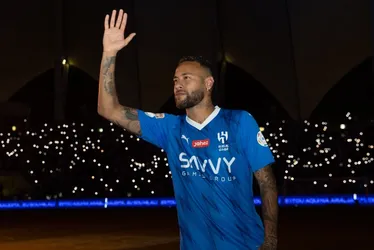 Imagem ilustrativa da imagem Neymar não é relacionado por Jorge Jesus e adia estreia no Al-Hilal