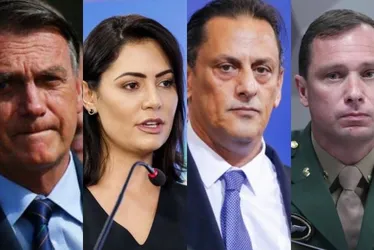 Imagem ilustrativa da imagem PF intima Bolsonaro, Michelle, Wassef e Cid para depoimentos simultâneos
