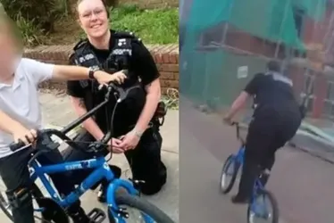 Imagem ilustrativa da imagem Policial usa bicicleta de criança para perseguir suspeito na Inglaterra