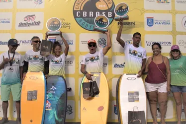 Imagem ilustrativa da imagem Primeira final de capixaba vem com título de bodyboarding