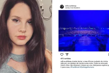 Imagem ilustrativa da imagem Produtor de Lana del Rey depõe à polícia por suposto crime de xenofobia