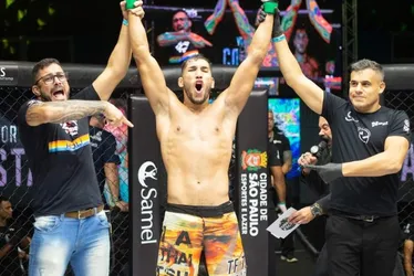 Imagem ilustrativa da imagem "Quero ser campeão do UFC", afirma lutador Vitor Costa