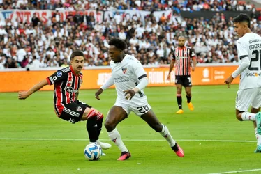 Imagem ilustrativa da imagem São Paulo perde para a LDU e vai precisar de nova virada na Sul-Americana