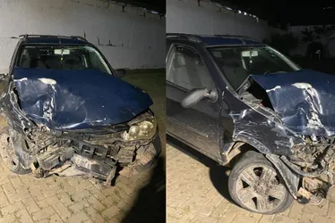 Imagem ilustrativa da imagem Suspeito de assalto bate em carro da Polícia Militar enquanto tentava fugir