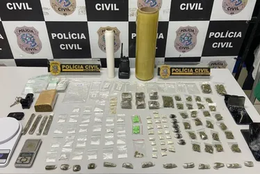 Imagem ilustrativa da imagem Suspeito de tráfico em bairros nobres de Vila Velha é preso com "drogas premium"