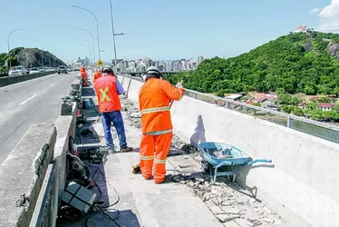 Imagem ilustrativa da imagem Terceira Ponte parcialmente interditada por mais 10h nesta quarta-feira (23)