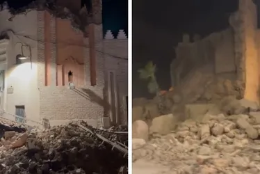 Imagem ilustrativa da imagem Terremoto de magnitude 6,8 deixa mais de 800 mortos no Marrocos