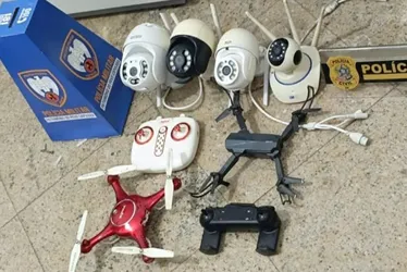Imagem ilustrativa da imagem Traficantes do ES usam até drones para vigiar a polícia