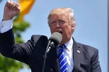 Imagem ilustrativa da imagem Trump afirma que continuará campanha eleitoral mesmo se for condenado