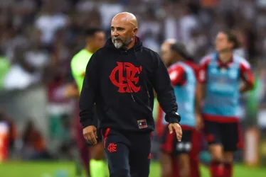 Imagem ilustrativa da imagem VÍDEO | Fla divulga discurso de Sampaoli sobre 'sangue na boca' visando final