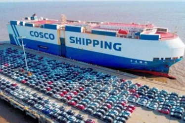 Imagem ilustrativa da imagem VÍDEO | Veja como é por dentro do navio chinês que chegou ao porto de Vila Velha