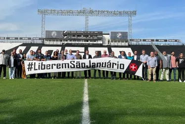 Imagem ilustrativa da imagem Vasco faz ato em prol de São Januário