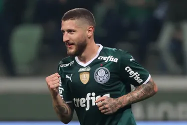 Imagem ilustrativa da imagem Zé Rafael completa 250 jogos pelo Palmeiras em duelo contra o Fortaleza