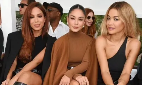 
          Imagem ilustrativa da imagem Anitta brilha em desfile ao lado de Rita Ora e Vanessa Hudgens
          