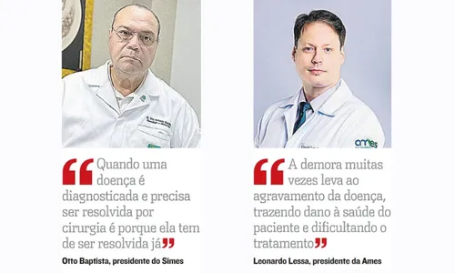 
          Imagem ilustrativa da imagem Aposentada espera há 4 anos por cirurgia
          