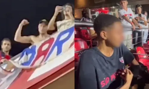 
          Imagem ilustrativa da imagem Argentinos são presos acusados de racismo contra criança durante jogo no Morumbi
          