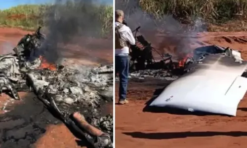 
          Imagem ilustrativa da imagem Avião é perseguido pela FAB e piloto incendeia aeronave após pouso forçado
          