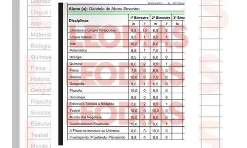 
          Imagem ilustrativa da imagem Boletim escolar de Melody viraliza na web e gera comentários
          