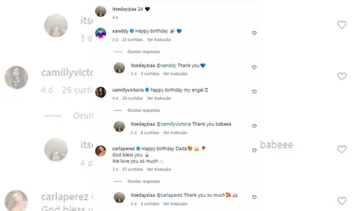 
          Imagem ilustrativa da imagem Carla Perez e Xanddy comentam post de suposta namorada da filha
          